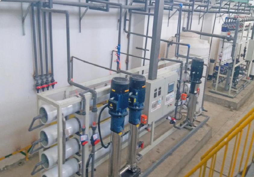 新疆湘晟废水处理项目现场